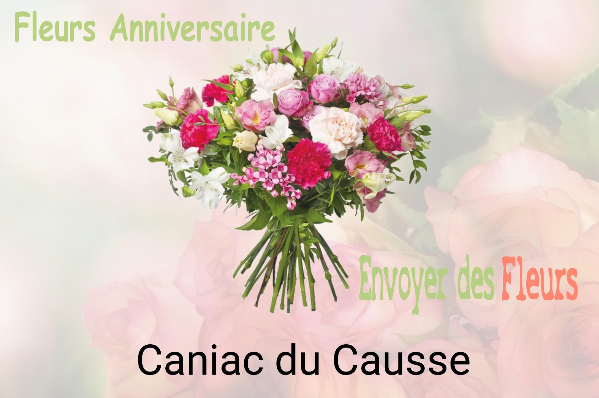 Bouquet de fleurs d’anniversaire livré à Caniac-du-Causse