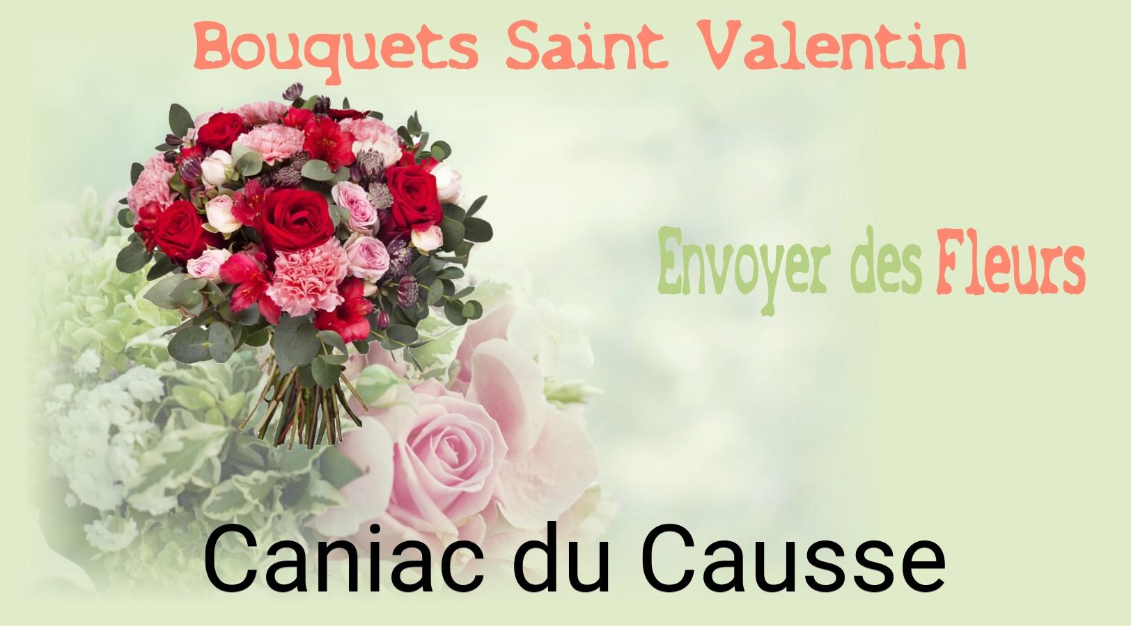 Roses de Saint-Valentin livrées à Caniac-du-Causse